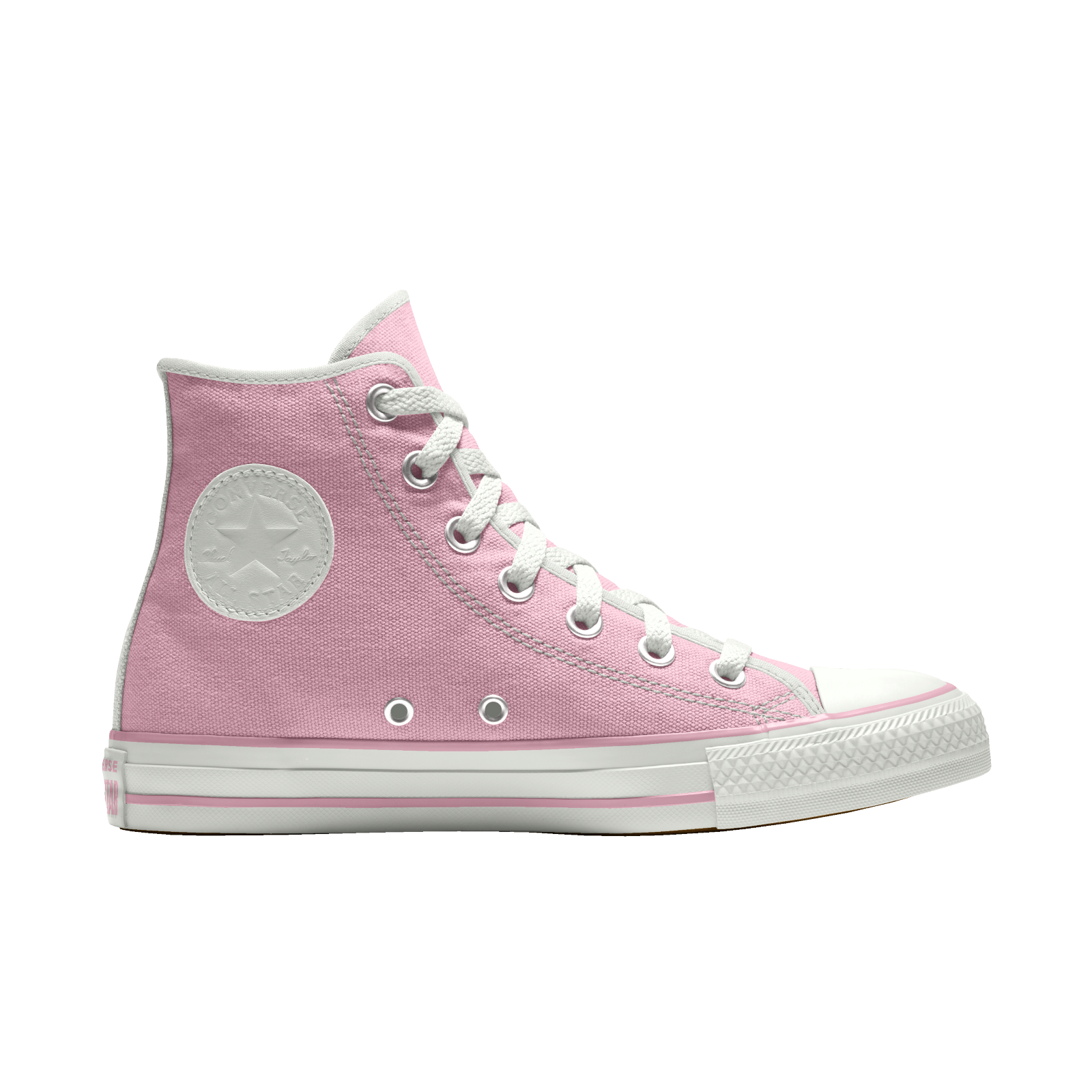 Pale pink converse